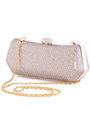 1111TS Gold Sparkling Evening Clutch - Gold, Alt View Thumbnail