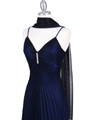 1134 Blue Cocktail Dress - Blue, Alt View Thumbnail