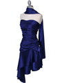 1510 Royal Blue Cocktail Dress - Royal Blue, Alt View Thumbnail