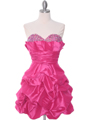 1807 Hot Pink Homecoming Dress