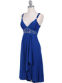 1813S Royal Blue Cocktail Dress - Royal Blue, Alt View Thumbnail