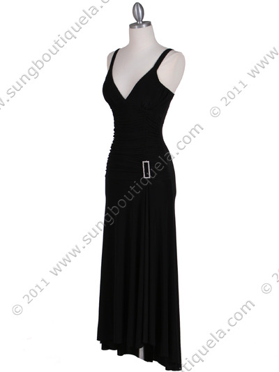1924 Black Cocktail Dress - Black, Alt View Medium