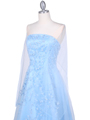 4002 Baby Blue Laced Embroidery Prom Gown - Baby Blue, Alt View Thumbnail