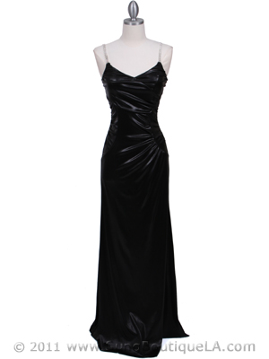 4068D Black Evening Dress, Black