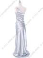 5234 Silver Evening Dress - Silver, Back View Thumbnail