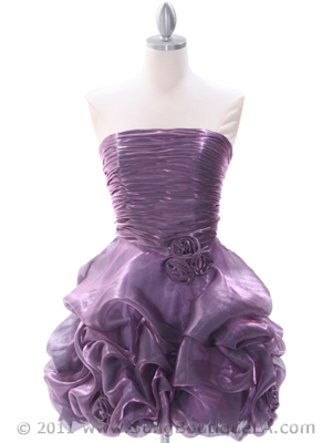 5240 Light Purple Homecoming Dress, Light Purple