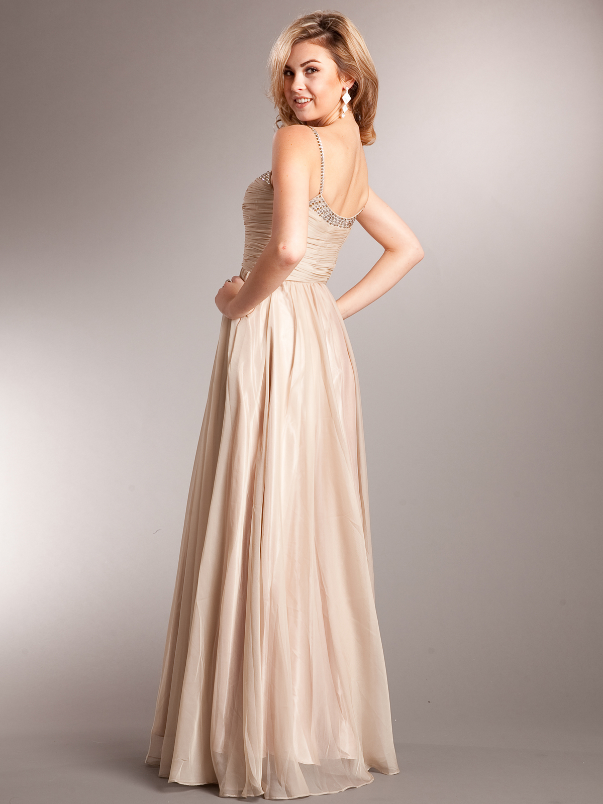 glitz and glam long gown