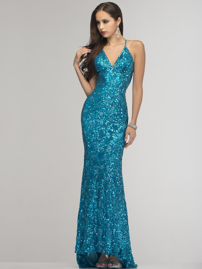 turquoise and silver prom dresses